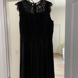 Loft  black dress NEVER WORN (10)